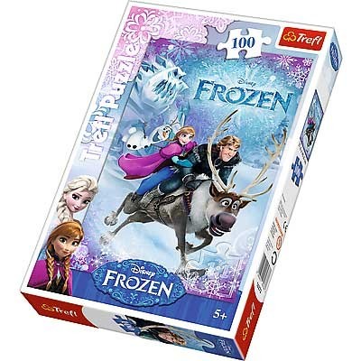 Puzzle Frozen 100pcs - Salvarea Elsei 16273 Trefl foto mare Puzzle Frozen 100pcs - Salvarea Elsei 16273 Trefl foto mare