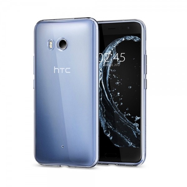 Husa de protectie ultraslim pentru HTC U11 / Ocean, transparent foto mare Husa de protectie ultraslim pentru HTC U11 / Ocean, transparent foto mare