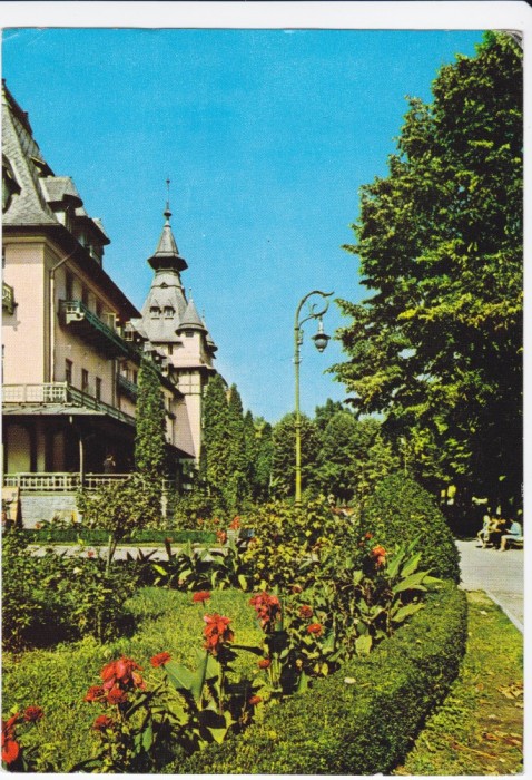 CARTE POSTALA , CALIMANESTI , 1970 foto mare CARTE POSTALA , CALIMANESTI , 1970 foto mare
