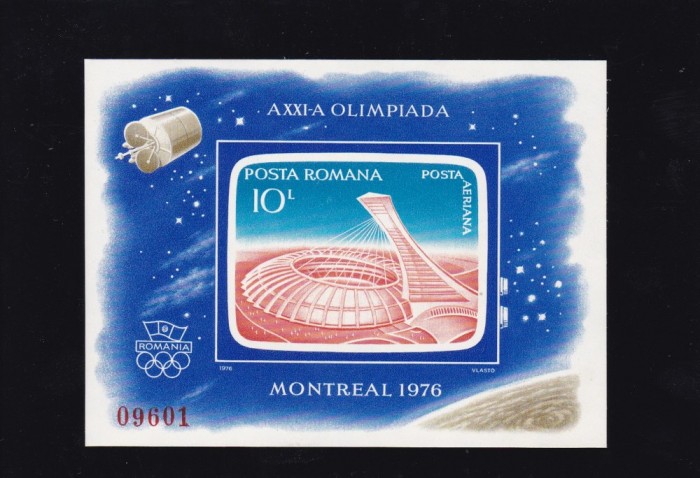 ROMANIA 1976 LP 915 J. O. DE VARA MONTREAL COLITA NEDANTELATA MNH foto mare ROMANIA 1976 LP 915 J. O. DE VARA MONTREAL COLITA NEDANTELATA MNH foto mare