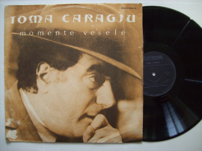 Disc vinil TOMA CARAGIU - Momente vesele (EXE 03697) foto mare Disc vinil TOMA CARAGIU - Momente vesele (EXE 03697) foto mare