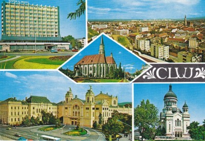 CARTE POSTALA CLUJ, 1973 foto