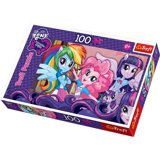 Puzzle 100 pcs My Little pony Equestria Girl dupa scoala 16253 Trefl foto mare Puzzle 100 pcs My Little pony Equestria Girl dupa scoala 16253 Trefl foto mare