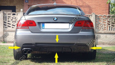 Prelungire difuzor evacuare tuning bara spate BMW E92 E93 320 Mtech Aero v1 foto