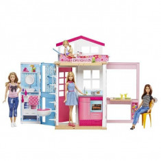 Jucarie Casa Barbie Close and Go 2 Story Barbie DVV48 Mattel foto