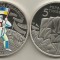 UCRAINA 5 HRIVNE 2017 , 100 ANI ANIVERSARE REVOLUTIE , Proof in Capsula