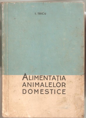 I.Tricu-alimentatia animalelor domestice foto