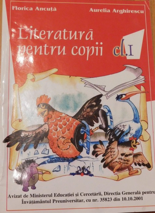 Literatura pentru copii de Florica Ancuta, Aurelia Arghirescu foto mare Literatura pentru copii de Florica Ancuta, Aurelia Arghirescu foto mare