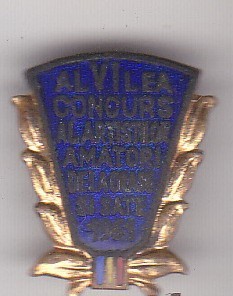 Insigna Al VI-lea Concurs al artistilor amatori de la orase si sate 1961