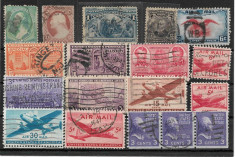 Lot timbre SUA foto