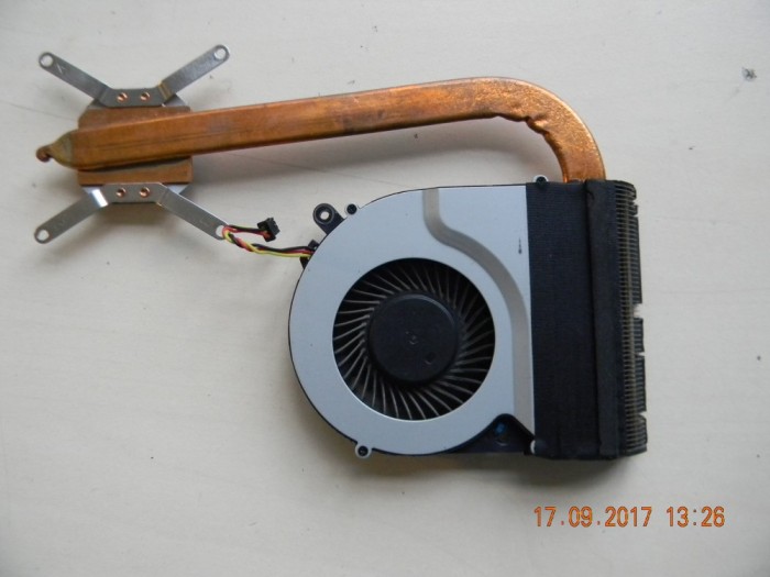 Heatsink + Cooler Toshiba Satellite C55-A-1CK C55 C55-A-1J8 foto mare Heatsink + Cooler Toshiba Satellite C55-A-1CK C55 C55-A-1J8 foto mare