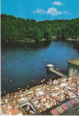 CARTE POSTALA SOVATA LACUL URSU 1972 foto