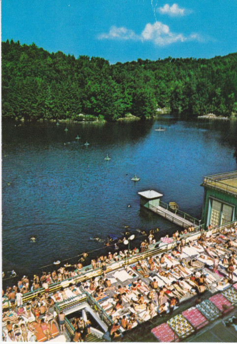 CARTE POSTALA SOVATA LACUL URSU 1972