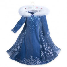 Costum/Rochie Elsa Deluxe Frozen New foto