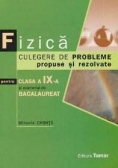 Culegere fizica pentru clasa a IX-a foto mare Culegere fizica pentru clasa a IX-a foto mare