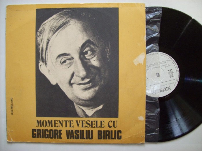 Disc vinil Momente vesele cu GRIGORE VASILIU BIRLIC (EXE 02205) foto mare Disc vinil Momente vesele cu GRIGORE VASILIU BIRLIC (EXE 02205) foto mare