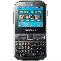 Telefon Mobil Samsung C3222 DualSim Negru foto