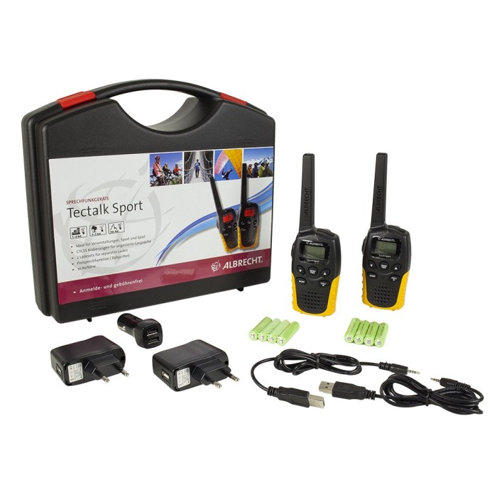 Aproape nou: Statie radio PMR portabila Albrecht Tectalk Sport set cu 2buc Cod 2986 foto mare Aproape nou: Statie radio PMR portabila Albrecht Tectalk Sport set cu 2buc Cod 2986 foto mare