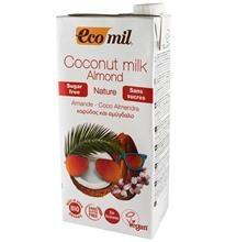 Lapte de cocos Bio cu Migdale Ecomil Pronat 1L Cod: BG281268 foto