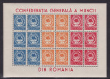 1947 - CGM - LP 209a - minicoala - bloc de sase serii - MNH