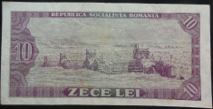 Bancnota 10 Lei - RS ROMANIA, anul 1966 *cod 648 foto