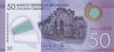 Nicaragua 50 Cordobas 2015 UNC foto