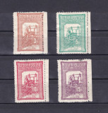 1906 - Tesatoarea - serie completa nestampilata - LP 58, Regi, Nestampilat
