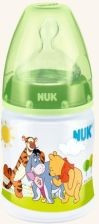 Biberon din polipropilena cu tetina din silicon Nuk First Choice Disney Winnie th Pooh 150ml 0-6 luni 743652V, Verde foto