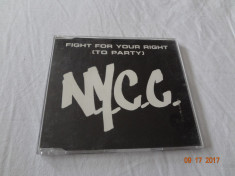 N.Y.C.C. - Fight for your right to party - cd maxisingle foto