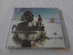 Papa Bear - When the rain begins to fall - cd maxisingle foto