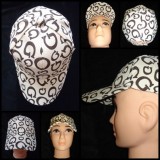 Sapca Dama Vara Crem Imprimeu Maro Glitter Sclipici, Reglabila Arici Unisex