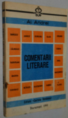 Al. Andrei - Comentarii literare foto