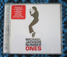 MICHAEL JACKSON - NUMBER ONES (1 CD ORIGINAL ALBUM MUZICA POP - CA NOU!!!) foto