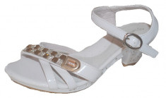 Sandale pentru fetite-KELLAITENG, Alb foto