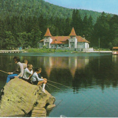 CARTE POSTALA TUSNAD LACUL CIUCAS 1968