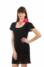 Rochie de zi Chic and Simple neagra - Carmen Grigoriu foto