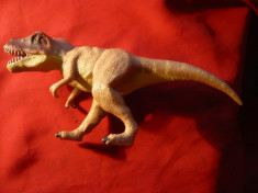 Figurina Tyranosaurus Rex , plastic K&amp;amp;M 2004 , L= 19,5 cm foto