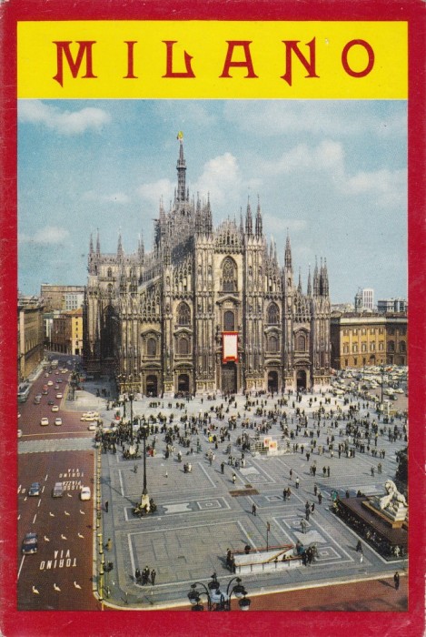 Milano carte postala