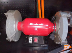 Polizor de banc Einhell TC-BG 200, 400 W, 2950 RPM, 200 mm foto