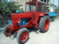 Tractor U650,remorca,plug,disc foto
