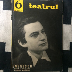 revista TEATRU iunie nr. 6 anul IX an 1964 RPR cultura arta ilustrata teatru