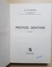 PROTEZE DENTARE - Ion Rindasu (volumul II) foto