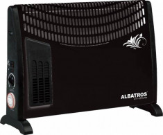 Convector Electric cu Timer Albatros CTT-25Turbo 2000W Negru foto