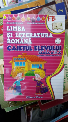 LIMBA SI LITERATURA ROMANA CLASA A II A CAIETUL ELEVULUI SEMESTRUL 1 SI 2 foto