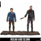 The Walking Dead TV Version Action Figure 2-pack Negan &amp; Glenn 13 cm