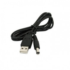Cablu alimentare USB la jack 5.5mm