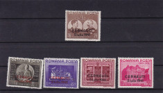 ROMANIA 1941 LP 143 I FUNDATIA CAROL I SUPRATIPAR CERNAUTI SERIE MNH foto