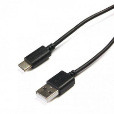 Cablu de date/incarcare Serioux USB-C 2.0 - USB-A 2.0 1m Negru foto