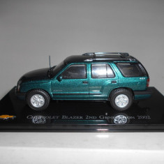 Macheta Chevrolet Blazer 2ND Generation - 2002 scara 1:43