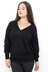 BLUZA ZARA DAMA BLACK ANEMONA foto